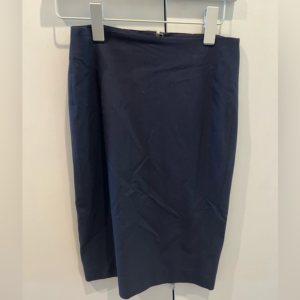 Theory pencil skirt navy size 00